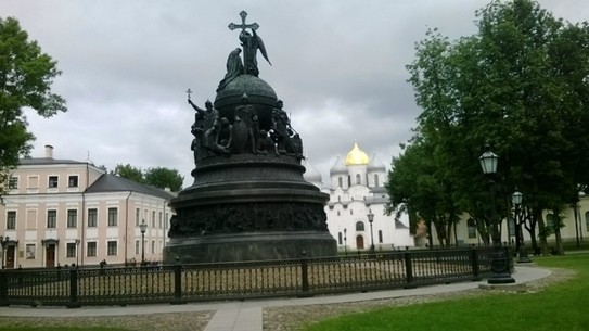 Великий Новгород, Кремль, памятник 1000 лет Руси