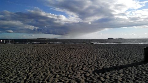 Пляж Обского