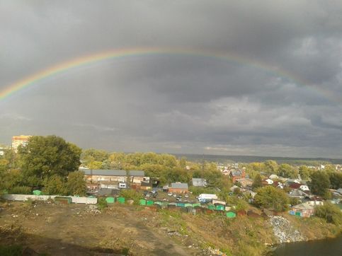 Радуга 15 сентября 2012, за ДК Чкалова