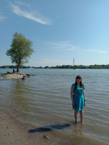 Река на территории Заельцовского парка