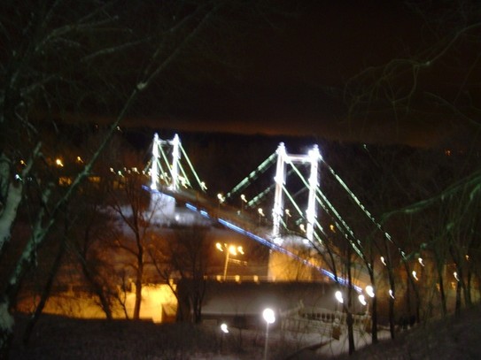 Мост через р. Урал (из европы в азию)