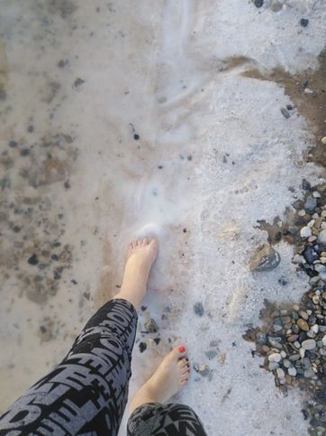 А соль на пляже приятнее чем песок -илецк