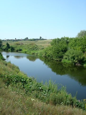 Река Сердоба у пос. Подгоренки (Пензенская обл., Сердобский р-н)