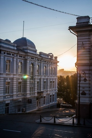 Владивосток, 9 сентября 2015 года. Утро. Архитектура
