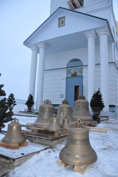 Колокола Спасо-Казанского женского монастыря (г. Остров)