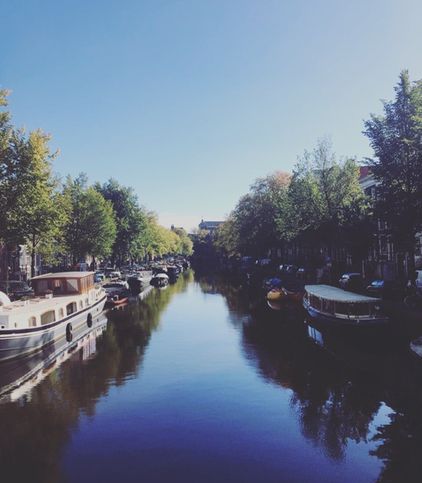 Прекрасная осень в Амстердаме