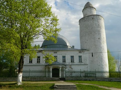 Ханская мечеть в Касимове. Минарет XVI века