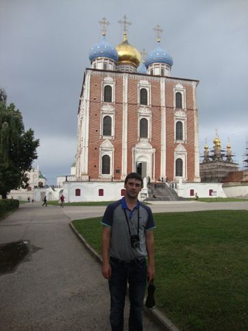 Рязань. Успенский собор - кафедральный собор Рязанской земли. Сейчас в нм находится самый высокий иконостас в России