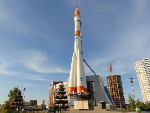 Монумент Ракета-носитель Союз