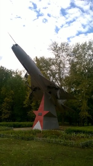 Самарская область, памятник Айробусу А380