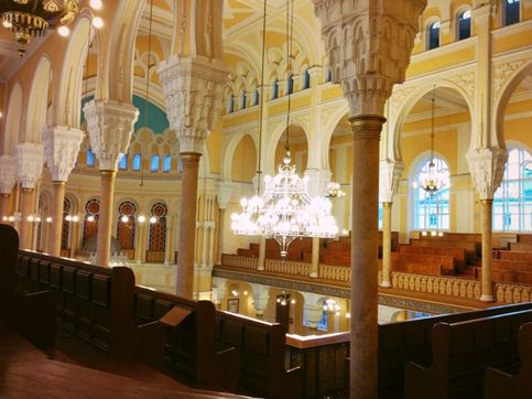 Большая хоральная синагога, Санкт-Петербург (19. 10. 2014). Женская галерея