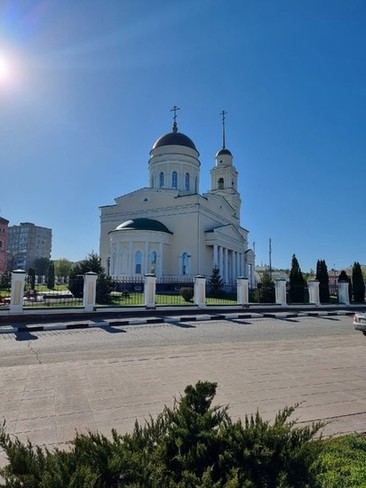 Вольск (Саратовская область). Троицкий собор 1809 года (разрушен большевиками в 1934-м, восстановлен в 2006 году)