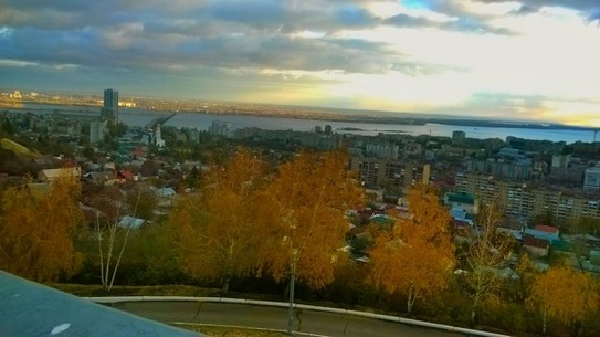 Осенняя панорама г. Саратов