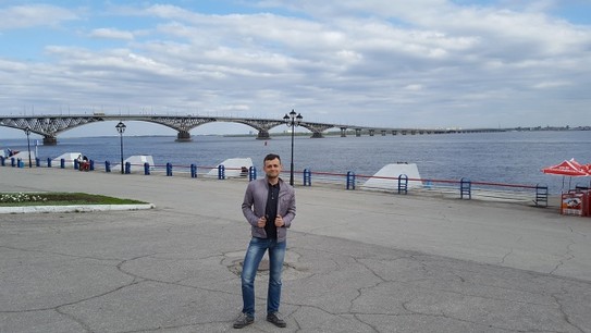 Г. Саратов, набережная реки Волга, май 2016