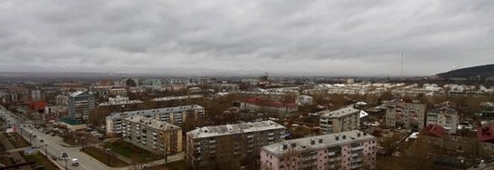 Панорама северной части города