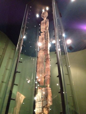 Древнейшая деревянная скульптура в мире - Шигирский идол