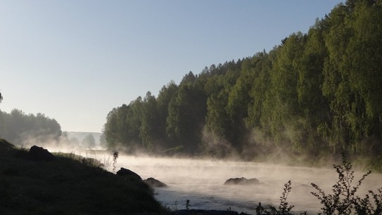 Утро на реке Исеть