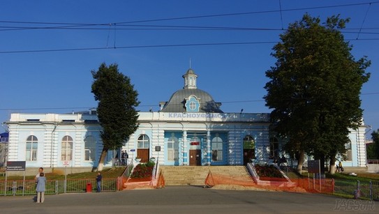 Вокзал ст. Красноуфимск, Свердловская обл. Фото сделано 28. VIII. 2020