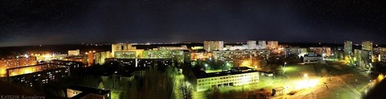Панорама ночного Пионерного