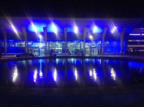 Аэропорт Мин. Воды... ночью так и ничего еще...))