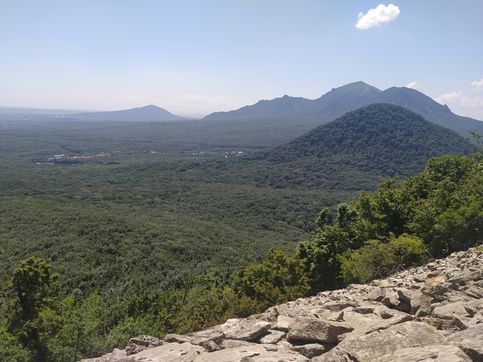 Вид с горы Развалка