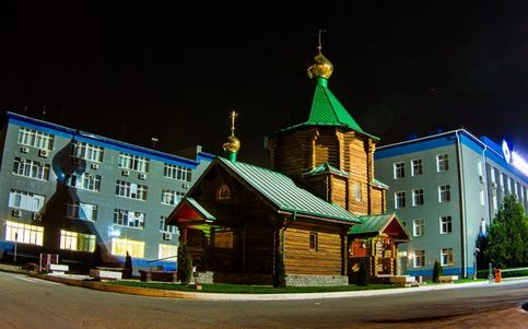 Церковь у проходной ОАО Невинномысский Азот