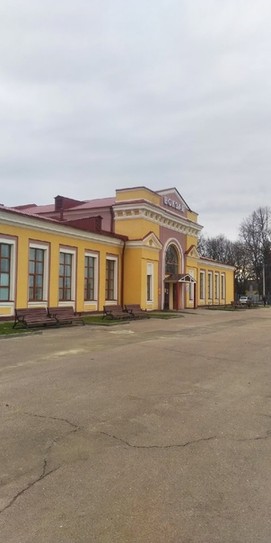 Вокзал Моршанский со стороны города