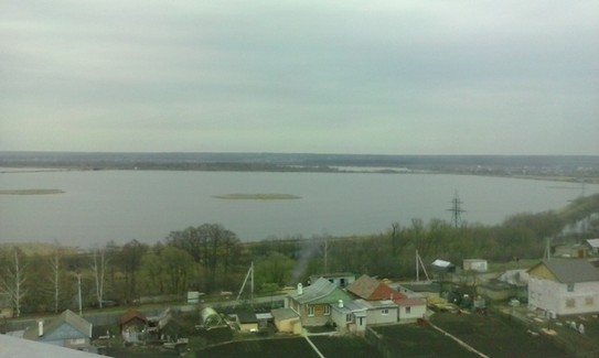 Вид с крыши на Бокино