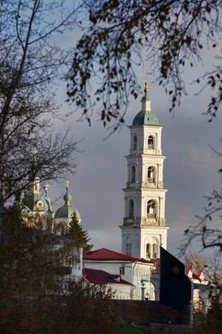 Колокольня Спасского собора. Город Елабуга