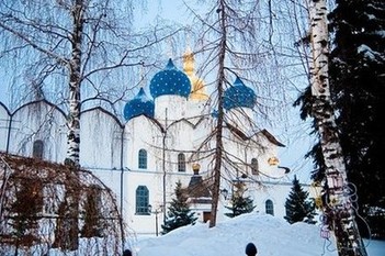 Благовещенский собор на территории Казанского Кремля