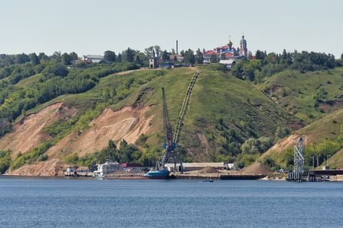 Волга. Тетюши. Volga river. Tetyushi. (2021)
