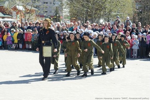 Парад малышковых войск-2017 в Конаково