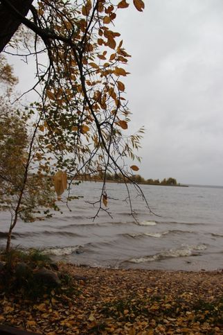 Осень в монастыре. Оз. Селигер