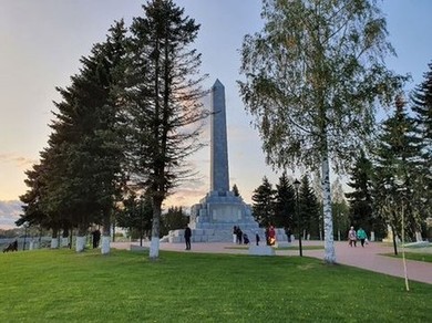Памятник освободителям Ржева, Соборная гора, Ржев