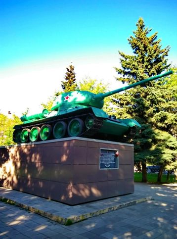 Ржев, танк Т-34