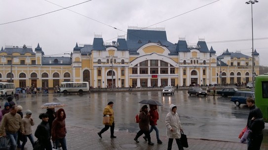 Железнодорожный вокзал - сухопутные ворота г. Томск