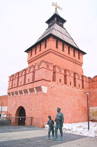 Тульский кремль. Башня Пятницких ворот
