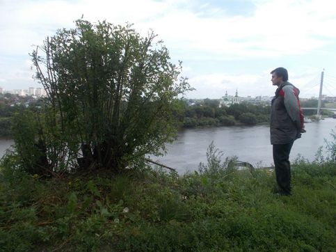 Тюмень, на крутом берегу реки Туры (29. 07. 2015 г. )